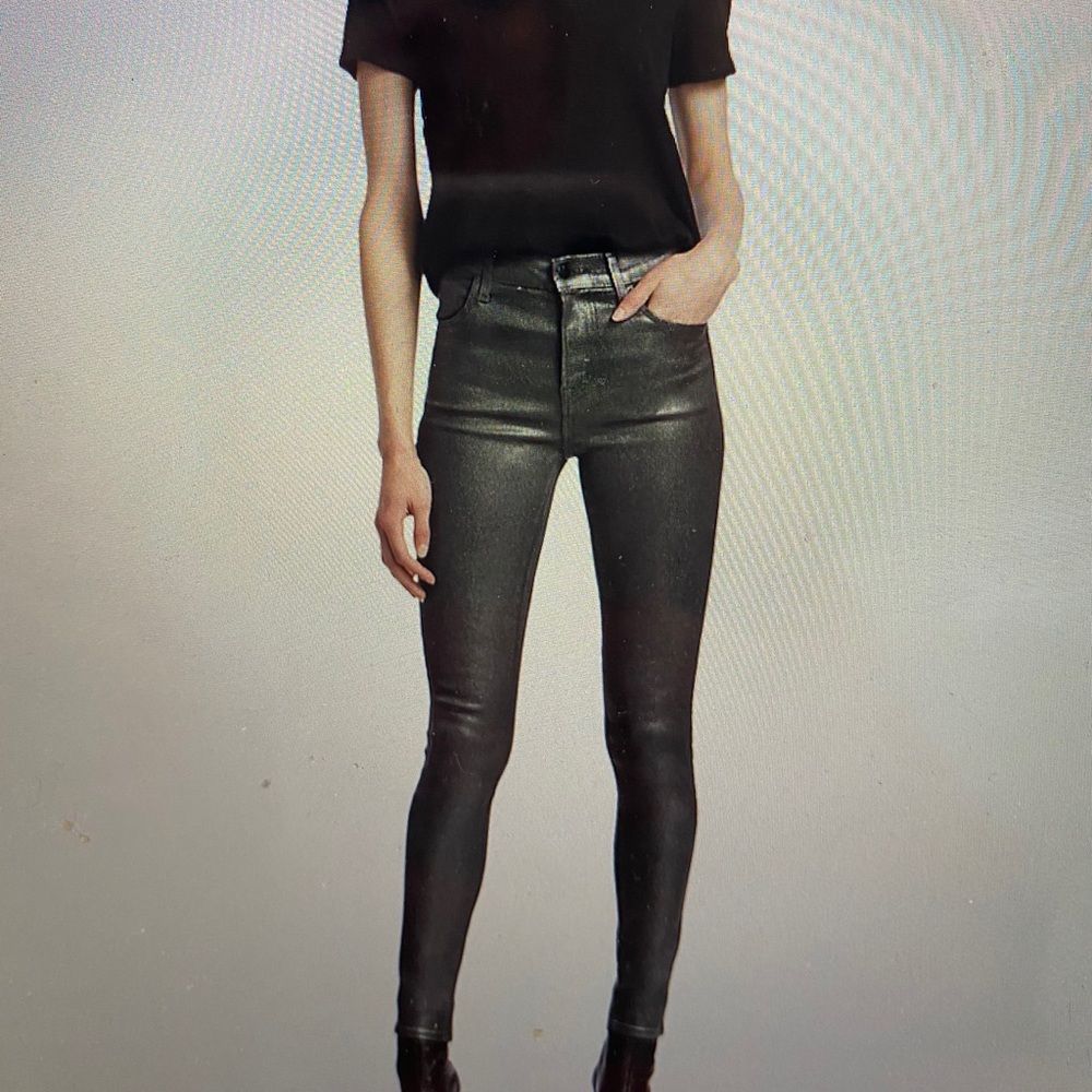 NWOT J Brand Maria High Rise Coated Jeans -26